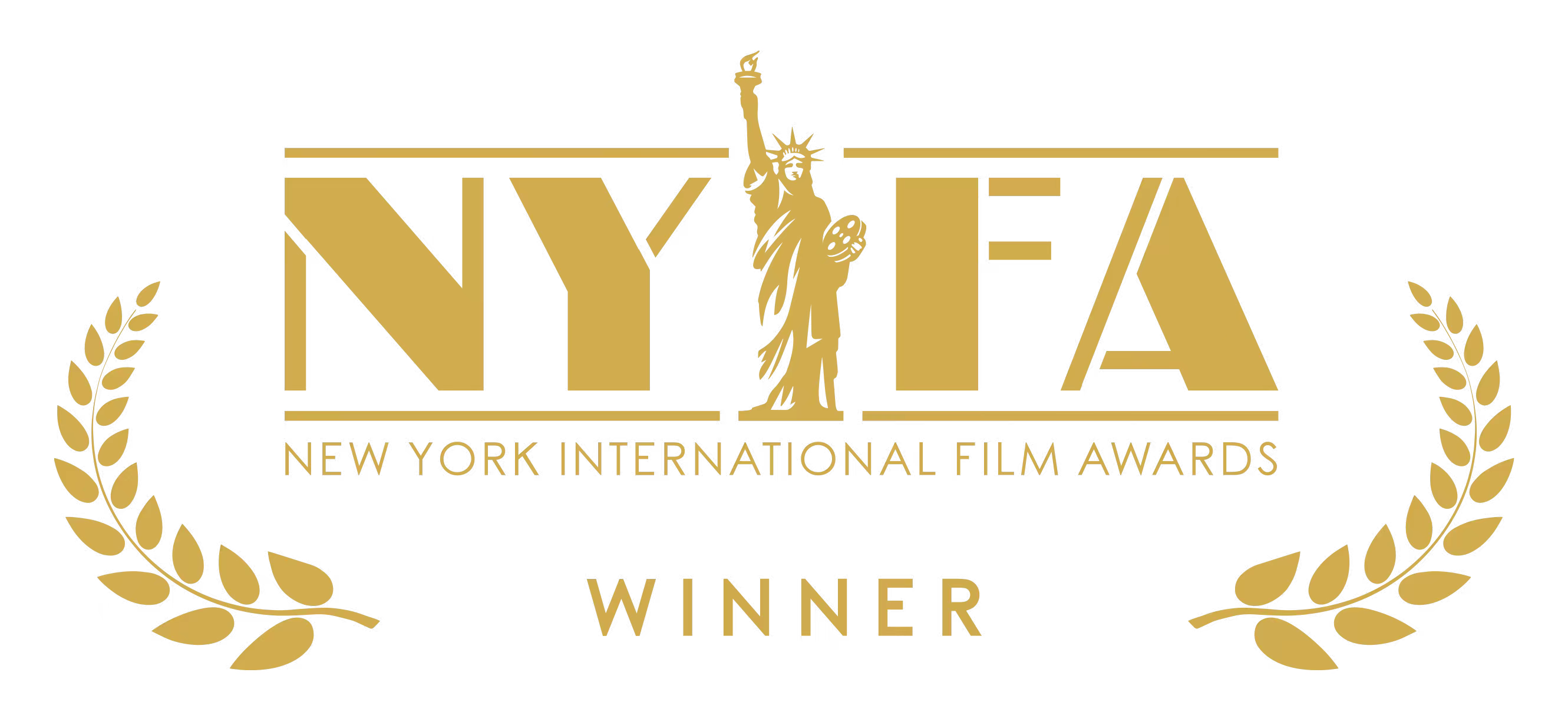 New York International Film Awards winner laurel